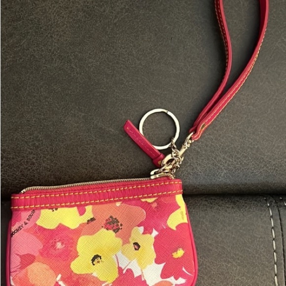 Dooney and Bourke Floral Coin Purse - Picture 2 of 4